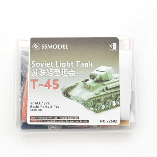 SSMODEL 72602 1/72 Military Model Kit Soviet T-45 Light Tank WoT WAR | eBay