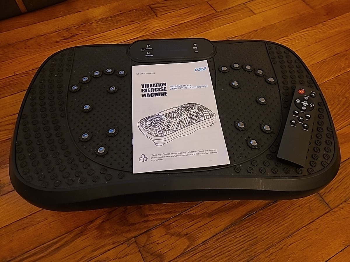 AXV FR-78 - Vibration Plate Exercise Machine, Whole Body Workout