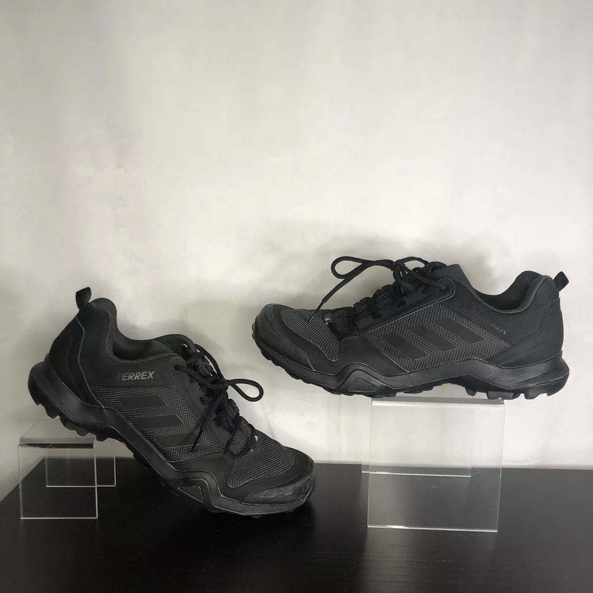 Adidas Terrex AX3 Hiking Trail Shoes Men s Size 10.5 Black BC0524 MSRP 90