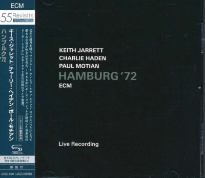 Keith Jarrett/Charlie Haden Jazz LIVE NEW CD(SHM-CD) "Hamburg '72" Japan OBI - Image 1 of 2