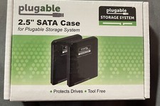 Plugable SATA HDD Case - Protective Hard Cases 2-Pack for 2.5 Inch SATA Drives