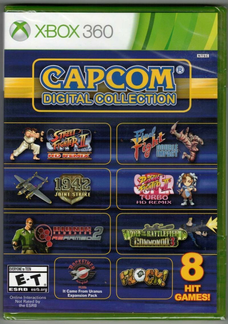 Refrein Ontcijferen wees gegroet Capcom Digital Collection Xbox 360 (Brand New Factory Sealed US Version)  Xbox 36 | eBay