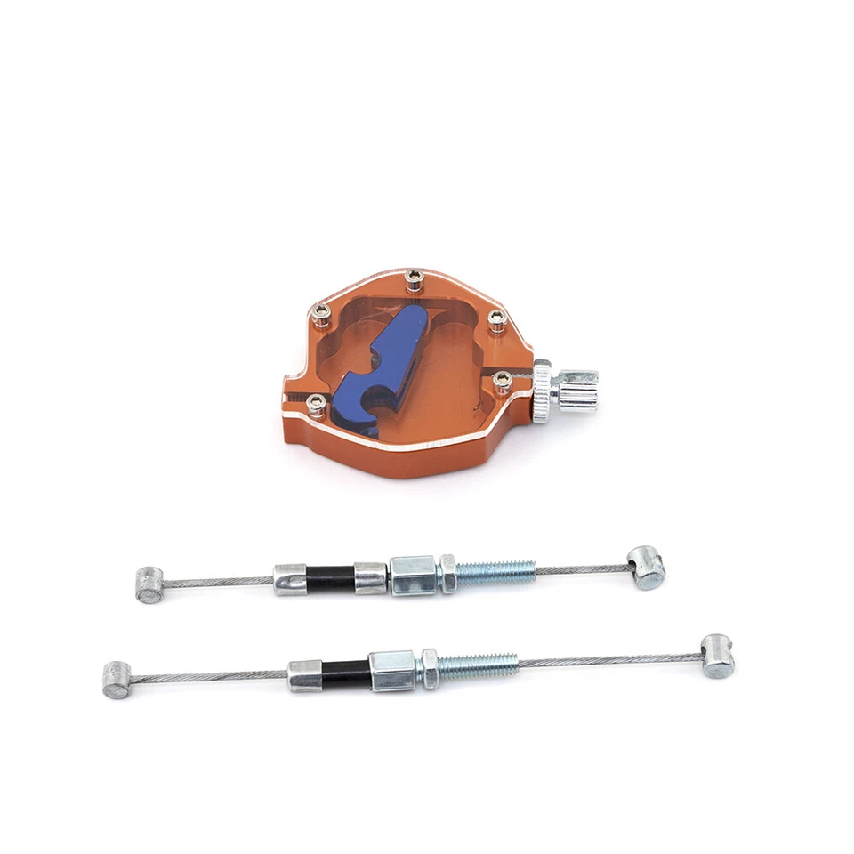 Sistema de cable CNC de fácil tracción palanca de embrague acrobacias para motocicleta Honda Yamaha Suzuki Foto 4 de 4