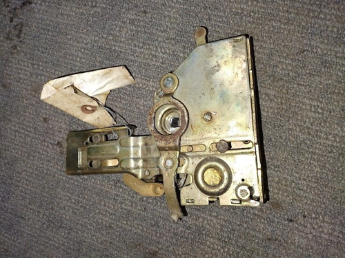 SLIDING DOOR LATCH HANDLE MECHANISM VW VANAGON T3 80-91 SLIDER - 251 843 654 D - Picture 3 of 7