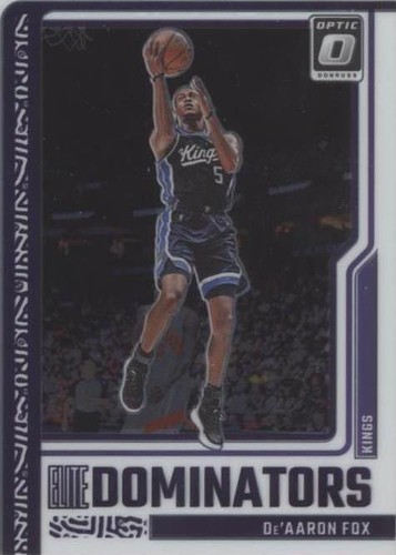 8640J 2020-21 Donruss Optic #23 De'Aaron Fox Holo | eBay
