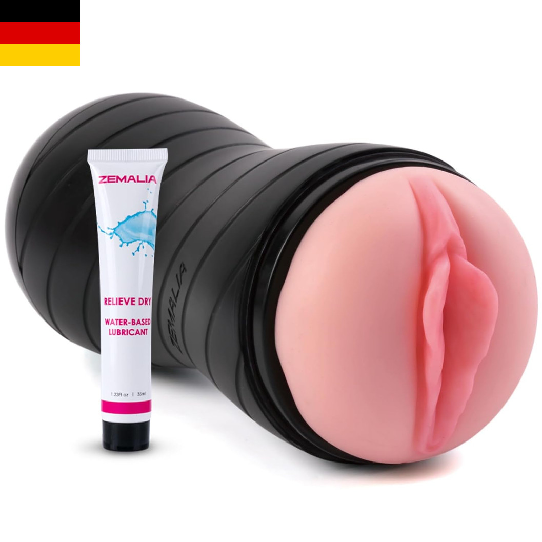 ZEMALIA 2 in 1 Masturbator Cup Masturbieren für männer, Erotik Sex Spielzeug