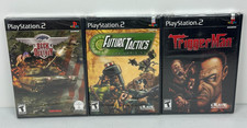 Seek & Destroy Future Tactics Trigger Man Lot of 3 PS2 All Brand New Sealed