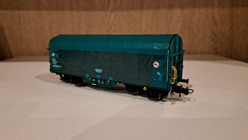 PIKO 58397, Mercitalia Shimmns 2x Schiebeplanenwagen gealtert, AC | Zustand: Neu