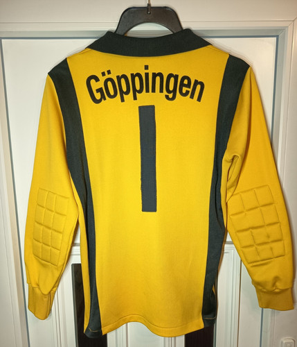 Vintage 1980s Frisch Auf Göppingen Goalkeeper Jersey #1 Handball Match Worn Size M