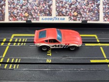 AFX Aurora BRE Datsun 240Z HO Slot Car 46 Red White Blue Goodyear Vintage
