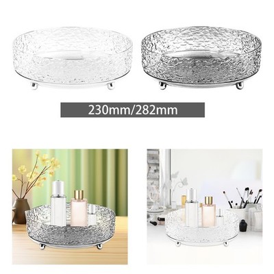 Küche Aufbewahrung Behälter Snack Lebensmittel Tablett 360 Drehbar Parfüm Make-up Organizer
