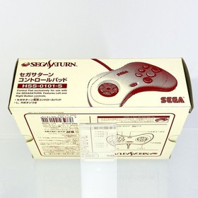 Sega Saturn Official Controller White HSS-0101 Authentic Original Game Pad BOX