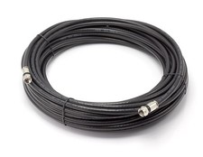 Black, High Speed RG6 Coax, High Frequency Coaxial Cable, 150 Feet 45 Meter 