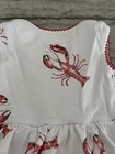 Sammy + Nat White and Red Lobster Baby Romper Size 3 Months — photo 5