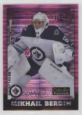 2020-21 O-Pee-Chee Platinum Retro Rookies Seismic Pink Mikhail Berdin #R-51 h9a