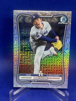 2026 Bowman Chrome MOJO Refractor #63 Roki Sasaki - Dodgers