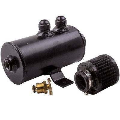 Universal Öl Catch Tank Ölsammler Ölbehälter Oil Auffangbehälter Aluminum*