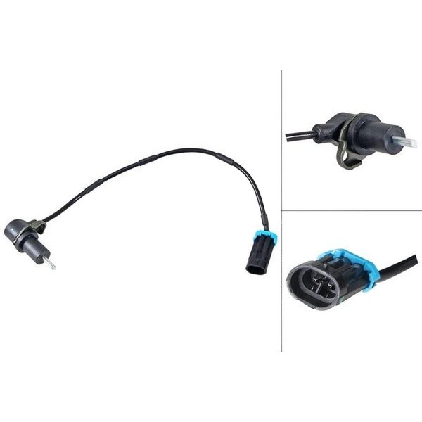 Sensor Raddrehzahl Passiver Sensor 320 Mm Kabel A.B.S. FüR U.A. Daewoo Rezzo-image