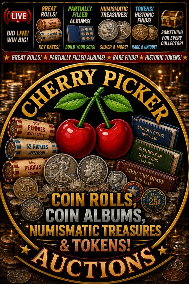 Cherry Picker Auctions -Friday Night Treasure-07/31/26