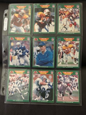 NFL Collector Cards - LEGENDS Chuck Knox, Raymond Berry, Ray Perkins & Various
