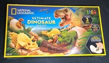 National Geographic ULTIMATE Dinosaur Dig Kit - NEW UNOPENED 