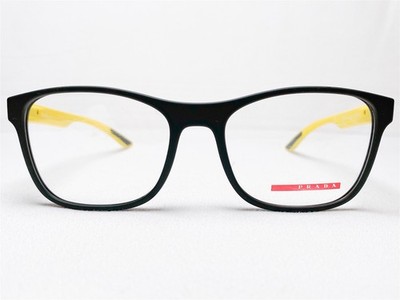 NEW Prada Linea Rossa VPS08G UR8-1O1 Men's Eyeglasses Frames Green/Yellow 54/18