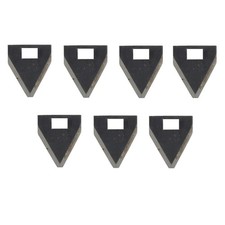 Seven Aftermarket Straw Chopper Knife Sections For Case/IH Combines 7120  AFX801