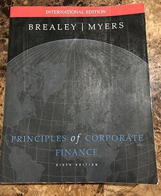 Principles of Corporate Finance Buch McGraw-Hill Inc.,US