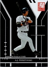 2004 Donruss Elite #140 A.J. Pierzynski
