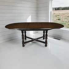 Ercol Extending Dining Table D End Seats 10 Model 705 Solid Elm FREE UK Delivery