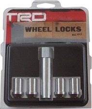 Genuine Toyota Conical 12mm X 1.5 Trd Wheel Locks Ptr27-34061