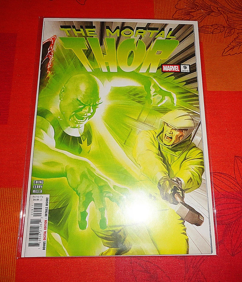 Comics VO Marvel Mortal THOR N°9 – Cover Alex Ross – Neuf - Photo 1/1