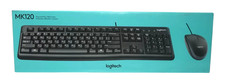 Lot of 10 Logitech MK120 Wired Keyboard and Mouse Combo - Free Shipping