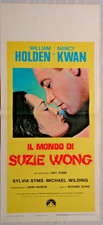 Locandina IL MONDO DI SUZIE WONG 1969 WILLIAM HOLDEN NANCY KWAN SYLVIA SYMS
