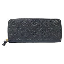 Louis Vuitton Portefeuille Clmence Monogram Empreinte Long Wallet M60171 Noir