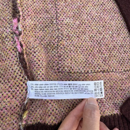 ZARA JACQUARD BLUMEN CARDIGAN STRICK PULLOVER 9598/230 GR. S - Bild 12 von 16