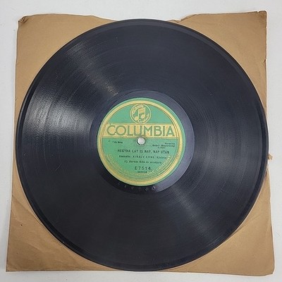 Kiraly Erno, Hegyha Lat Is Nap, Nap Utan, 78rpm Hungarian, Columbia E7514