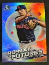 2021 Bowman Chrome REFRACTOR 40 MAN FUTURES Nick Yorke item 1