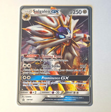 The Pokémon Company Pokémon TCG Solgaleo GX SM104 SM Promo Holo 250 HP on eBay