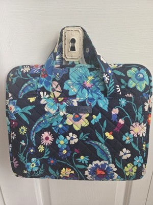 VERA BRADLEY Hanging Travel Toiletry Organizer Bag Moonlight Garden NWOT Read
