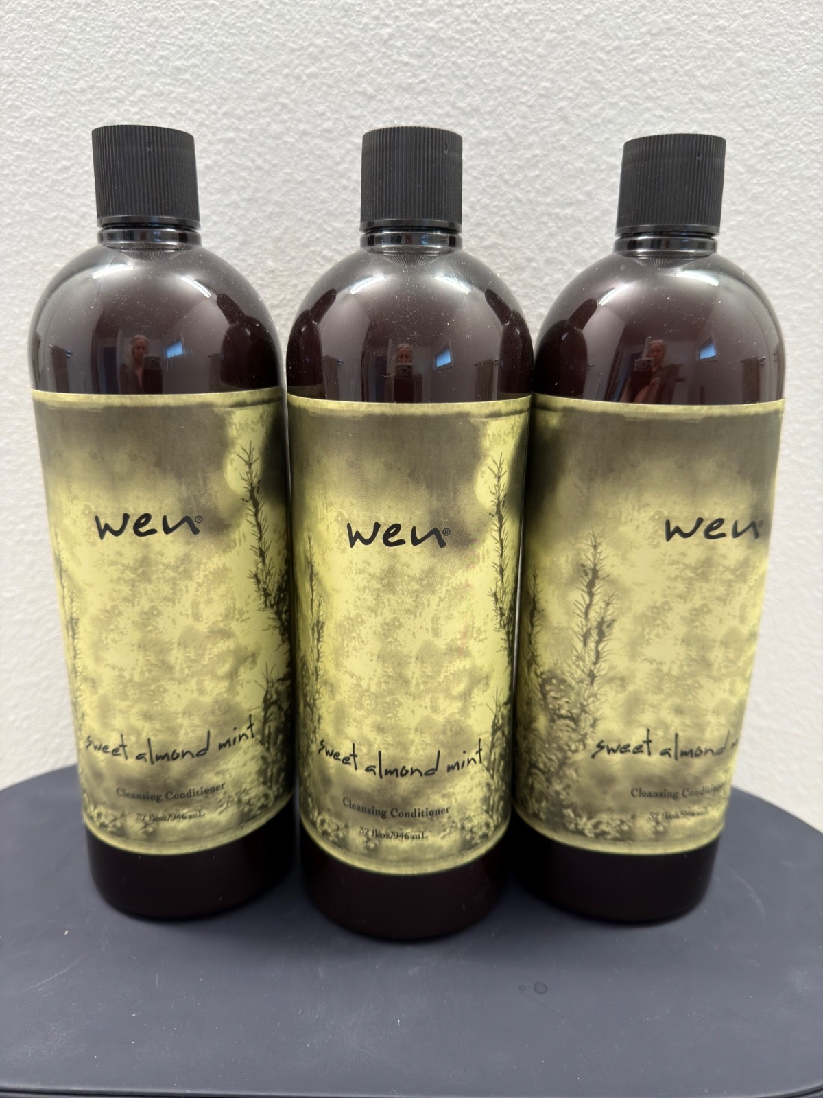 WEN Sweet Almond Mint Cleansing Conditioner - 32oz with Pump