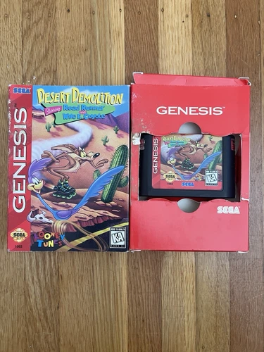 Desert Demolition Starring Road Runner and Wile E. Coyote (Sega Genesis, 1994)