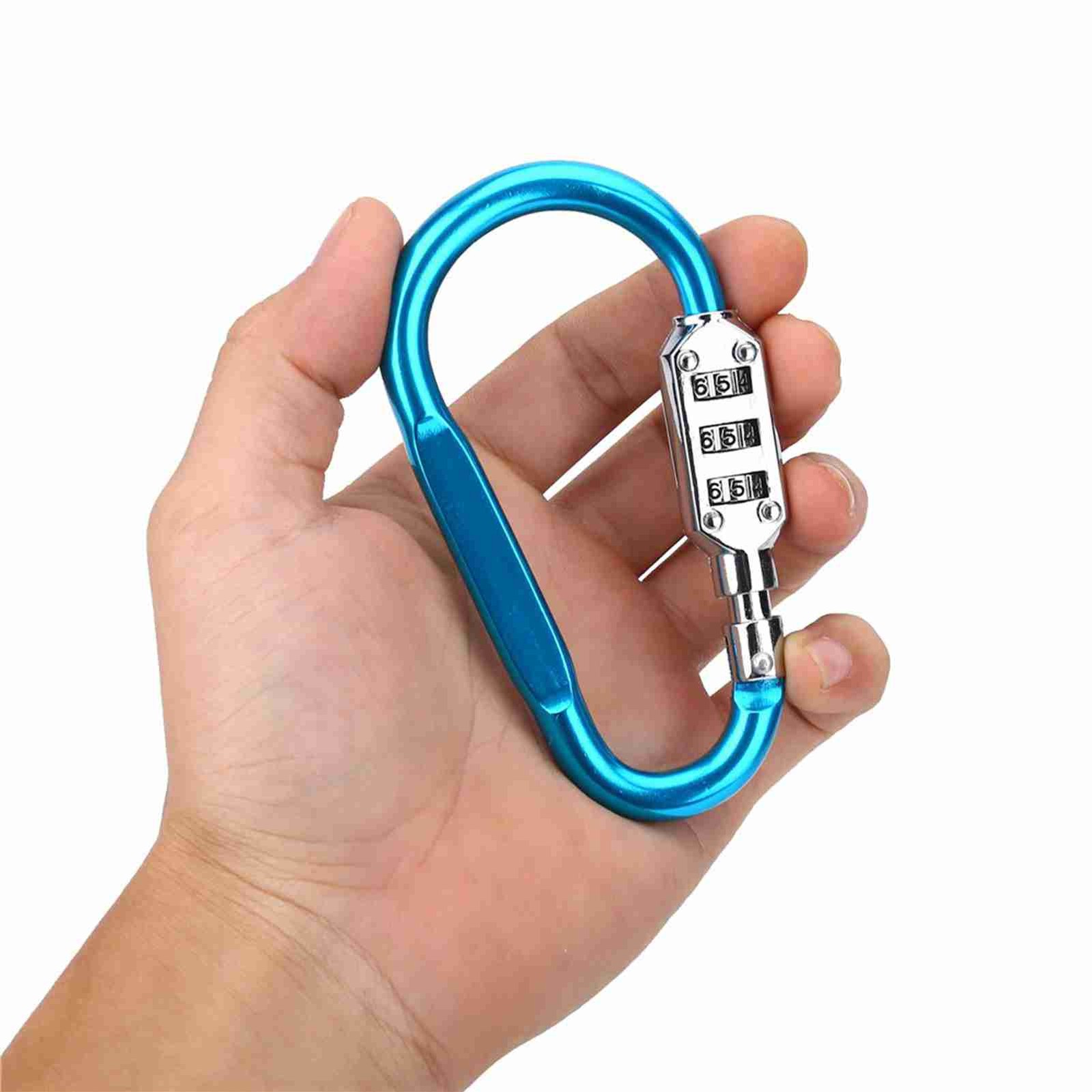 3Colors Travel Bag Luggage Security Combination Lock Locking Carabiner|