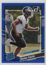 2023 Panini Donruss Rated Rookie Press Proof Blue Nolan Smith #382 09vk