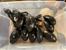 Lot of 10 HP Wired USB Optical Mouse SM-2022 590509-002