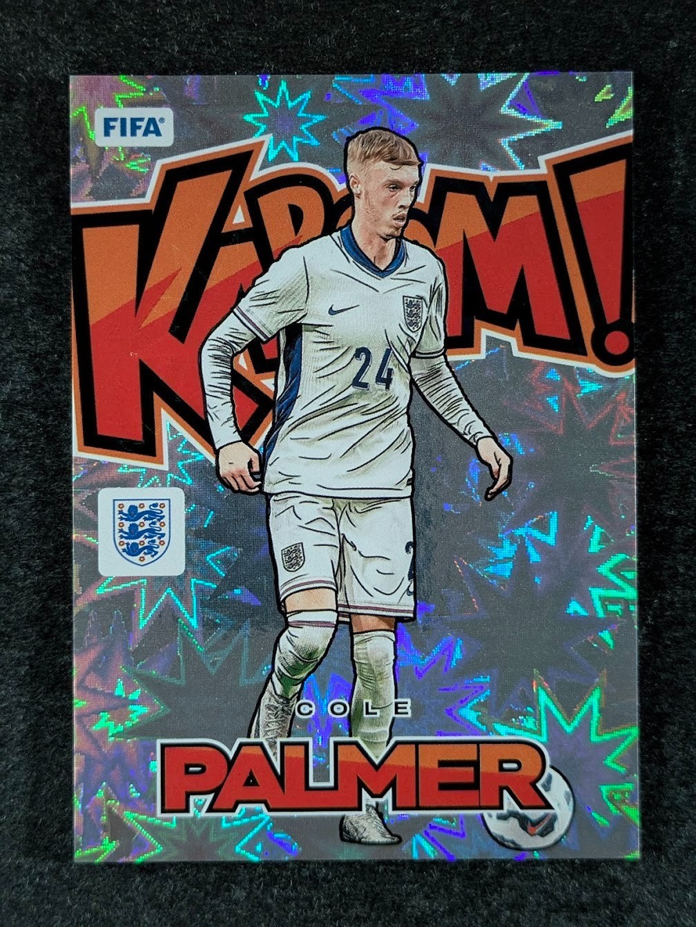 2024-25 Panini Donruss FIFA COLE PALMER Kaboom! SSP Case Hit England #11