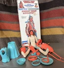 Marx Johnny West Adventure Princess Wildflower Doll Box Vintage 1975 NM 2097C