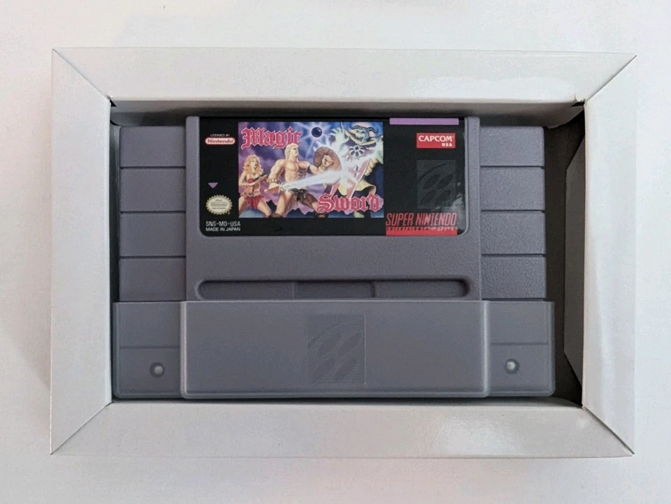 Mint Condition Super Nintendo SNES Magic Sword - Image 2 of 4