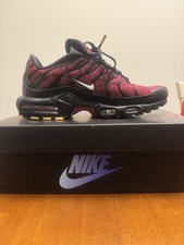 Nike Air Max Plus TN 25th Anniversary Size 9.5 Men s Black Red