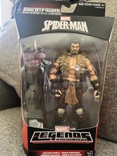Marvel Legends Spiderman Kraven The Hunter Rhino Baf Wave Complete